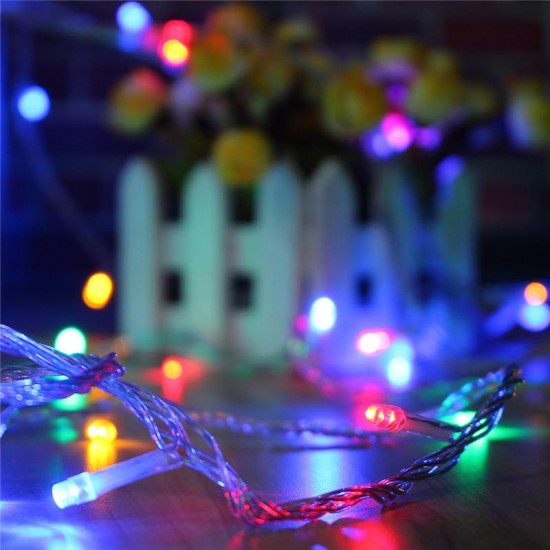 10M 100LED Fairy String Christmas Light Outdoor Waterproof Wedding Holiday Party Lamp EU Plug