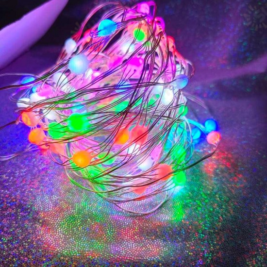 10M 33FT Built-in IC Individual Control USB RGB LED String Light + 12 Modes Remote Control for Christmas Home Party 10M 33FT Built-in IC Individual Control USB RGB LED String Light + 12 Modes Remote Control for Christmas Home Party