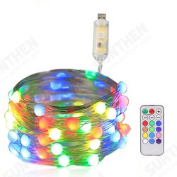 10M 33FT Built-in IC Individual Control USB RGB LED String Light + 12 Modes Remote Control for Christmas Home Party 10M 33FT Built-in IC Individual Control USB RGB LED String Light + 12 Modes Remote Control for Christmas Home Party