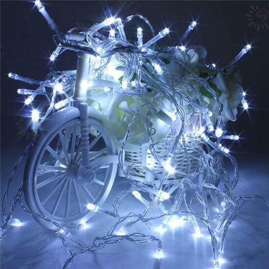 10M 80LED Battery Powered LED Funky ON/ Twinkling Lamp Fairy String Lights