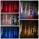 10Tubes 30cm 300LED Meteor Shower Rain Light Christmas Xmas Tree Decor with Driver US Plug