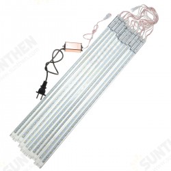 10Tubes 50cm 540LED Meteor Shower Rain Light Christmas Xmas Tree Decor with Driver US Plug 10Tubes 50cm 540LED Meteor Shower Rain Light Christmas Xmas Tree Decor with Driver US Plug