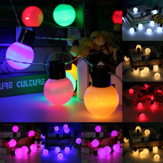 10m 38 Balls LED String Fairy Lights Party Xmas Wedding Holiday Lamp 220V EU Plug