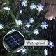 12M 39ft 100LED Solar Power Snow String Lights Home Christmas Tree Decoration Light