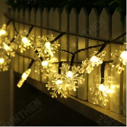 12M 39ft 100LED Solar Power Snow String Lights Home Christmas Tree Decoration Light 12M 39ft 100LED Solar Power Snow String Lights Home Christmas Tree Decoration Light