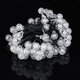 12M 8 Modes 100LED Solar String Light Crystal Ball Fairy Lamp Wedding Holiday Home Party Christmas Tree Decoraions Lights