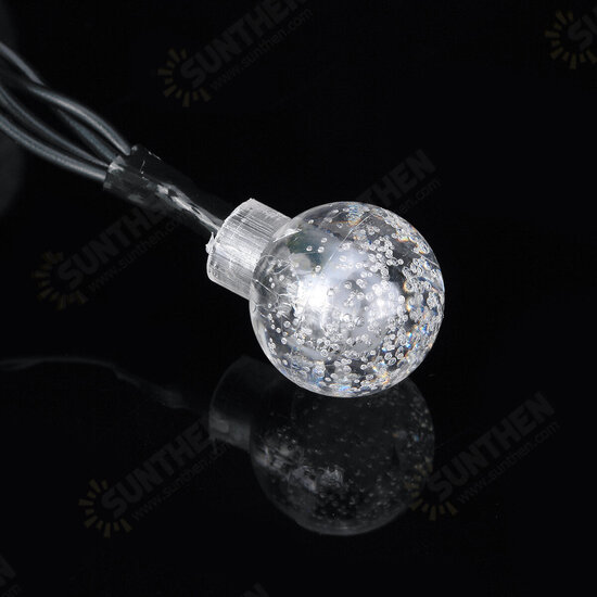 12M 8 Modes 100LED Solar String Light Crystal Ball Fairy Lamp Wedding Holiday Home Party Christmas Tree Decoraions Lights 12M 8 Modes 100LED Solar String Light Crystal Ball Fairy Lamp Wedding Holiday Home Party Christmas Tree Decoraions Lights