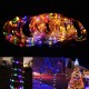 12M Battery Powered 120LED String Light 8 Modes Remote Control Fairy Lamp Party Christmas Home Decor