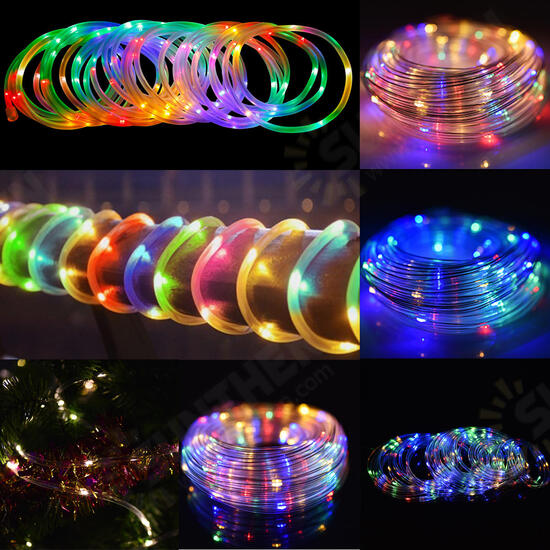 12M Battery Powered 120LED String Light 8 Modes Remote Control Fairy Lamp Party Christmas Home Decor