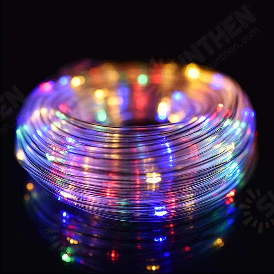 12M Battery Powered 120LED String Light 8 Modes Remote Control Fairy Lamp Party Christmas Home Decor