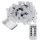 12M Waterproof 100LED String Ball Light Outdoor Garden Party Wedding Decor Lamp+Remote Control