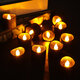 12PCS Christmas Halloween Flameless Candles LED Tea Lights Battery Operated Deco 12PCS Christmas Halloween Flameless Candles LED Tea Lights Battery Operated Deco