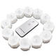 12PCS LED Flickering Candle Tea Light With Remote Control for Home Garden Balcony Decor