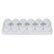 12PCS Rechargeable Colorful Flameless Flickering Tea Candle Light + Holder UK Plug AC220V