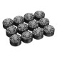 12Pcs LED Tea Lights Battery Operated Flickering Flameless Candles Halloween Pumpkin 12Pcs LED Tea Lights Battery Operated Flickering Flameless Candles Halloween Pumpkin
