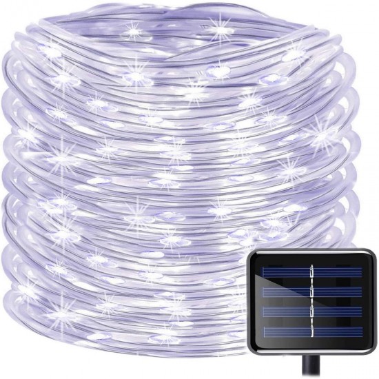 12m 50LED 8 Modes Solar String Lights Fairy Strip Yard Party Wedding Decor Colorful Waterproof