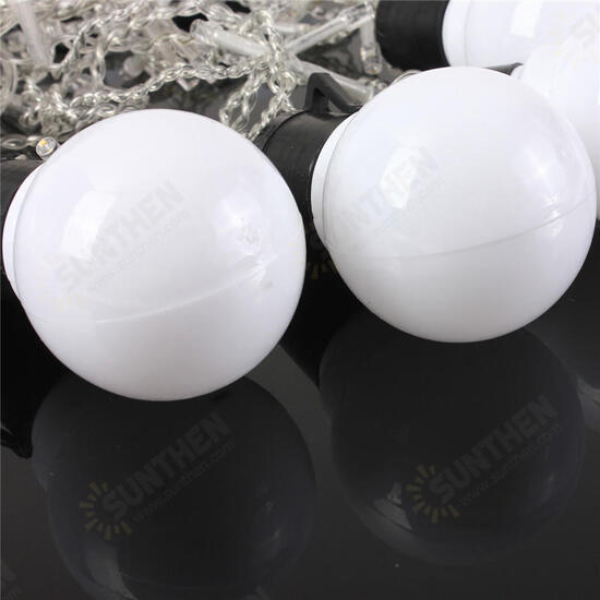 1.5M 10 Ball Bulb LED Fairy String Light Wedding Party Christmas Lamp Xmas Decor