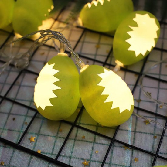 1.5M 3M 4.5M Cracked Egg LED String Light Battery Supply Easter Christmas Holiday Decorative Indoor Lighting