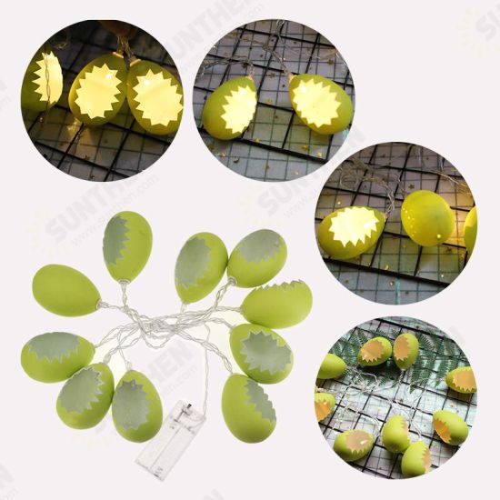 1.5M 3M 4.5M Cracked Egg LED String Light Battery Supply Easter Christmas Holiday Decorative Indoor Lighting