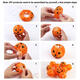 1.5M 4M Halloween Pumpkin Lantern Warm White LED String Light Night Lamp Festival Home Party Decors