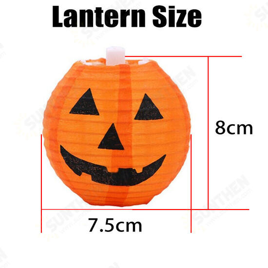 1.5M 4M Halloween Pumpkin Lantern Warm White LED String Light Night Lamp Festival Home Party Decors