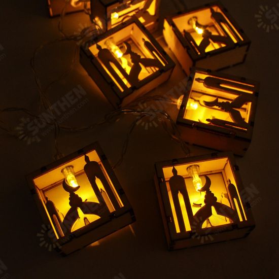 1.5M Battery Powered Warm White 10 LED Fairy String Light For Wedding Christmas Party Decoration