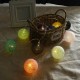 1.5m 10 Balls LED String Lights Ball Bulb Fairy Outdoor Garden Party Lamp Colorful Christmas Decor