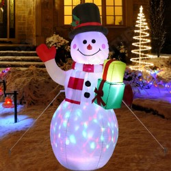1.5m Inflatable Snowman Night Light Figure Outdoor Garden Toys Inflatable Christmas Party Decorations New Year 1.5m Inflatable Snowman Night Light Figure Outdoor Garden Toys Inflatable Christmas Party Decorations New Year