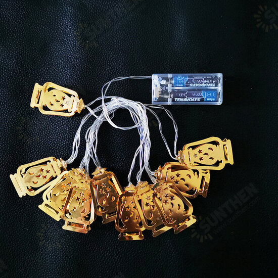 1.5m/3m Eid Mubarak LED Strip Lights String Lamp Wedding Party Pendant Decor