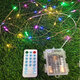 16.4FT/32.8FT 50/100LED Music LED String Light Battery Powered Waterproof Remote Control Home Party Lamp Decor