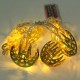 1.65M Eid Mubarak Festive Decor LED Castle String Light Holiday Lamp for Wedding Ramadan Decoration