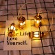 1.65m LED Fairy Lights Multicolored Lantern RO Palace Lamp Party Home Decor