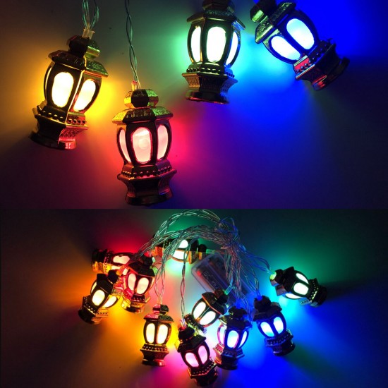 1.65m LED Fairy Lights Multicolored Lantern RO Palace Lamp Party Home Decor