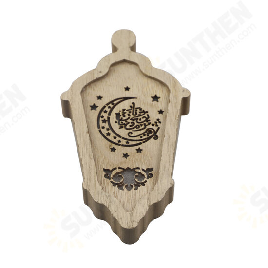 19cm Stereo Carved Wooden lamp LED Eid Mubarak Decor String Light Ramadan Kareem 19cm Stereo Carved Wooden lamp LED Eid Mubarak Decor String Light Ramadan Kareem