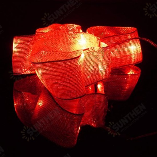 1M 10 LED Ribbon String Fairy Light Battery Powered Party Xmas Wedding Decoration Lamp 1M 10 LED Ribbon String Fairy Light Battery Powered Party Xmas Wedding Decoration Lamp