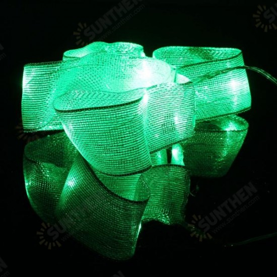1M 10 LED Ribbon String Fairy Light Battery Powered Party Xmas Wedding Decoration Lamp 1M 10 LED Ribbon String Fairy Light Battery Powered Party Xmas Wedding Decoration Lamp