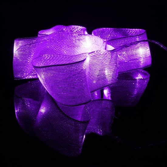 1M 10 LED Ribbon String Fairy Light Battery Powered Party Xmas Wedding Decoration Lamp