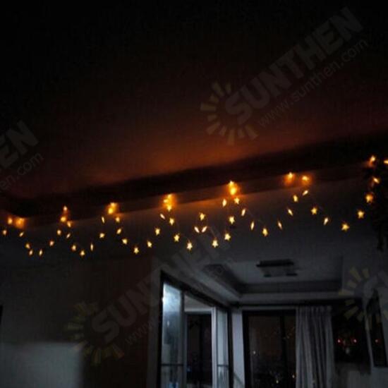 1M 10LEDs Fairy Light String LED Battery Power Romantic Star Party Xmas Garden Decor