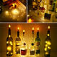 1X 6X 10X 12X Battery Operated 2M 20 LED Bottle Candle Wire String Light Fairy Strip Xmas Party Lamp 1X 6X 10X 12X Battery Operated 2M 20 LED Bottle Candle Wire String Light Fairy Strip Xmas Party Lamp