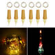1X 6X 10X 12X Battery Operated 2M 20 LED Bottle Candle Wire String Light Fairy Strip Xmas Party Lamp 1X 6X 10X 12X Battery Operated 2M 20 LED Bottle Candle Wire String Light Fairy Strip Xmas Party Lamp
