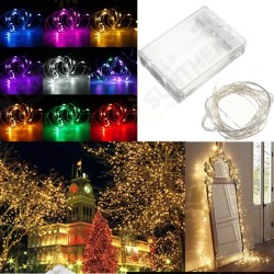 20 LED Battery Copper Wire String Fairy Light Wedding Xmas Party Lamp Waterproof 20 LED Battery Copper Wire String Fairy Light Wedding Xmas Party Lamp Waterproof