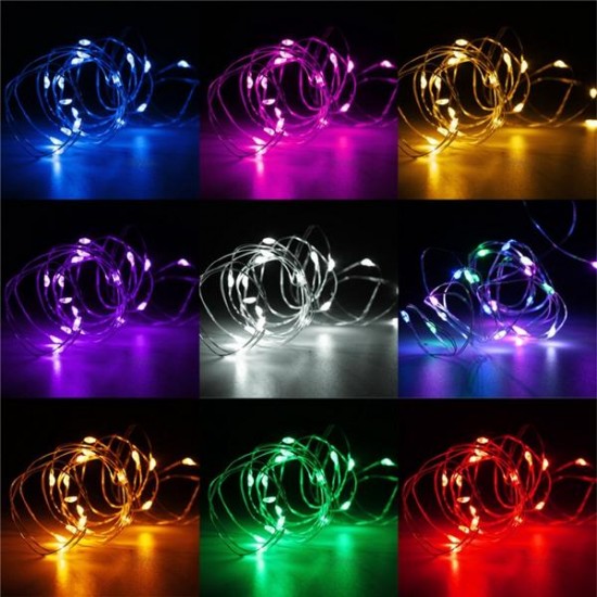 20 LED Battery Copper Wire String Fairy Light Wedding Xmas Party Lamp Waterproof