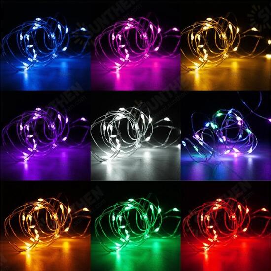 20 LED Battery Copper Wire String Fairy Light Wedding Xmas Party Lamp Waterproof