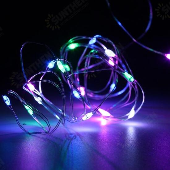 20 LED Battery Copper Wire String Fairy Light Wedding Xmas Party Lamp Waterproof