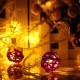 20 LED Rattan Ball String Light Home Garden Fairy Lamp Xmas Wedding Party Decor