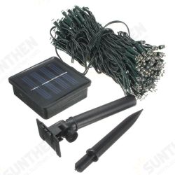 200 LED Solar Powered Fairy String Light Garden Party Decor Christmas 200 LED Solar Powered Fairy String Light Garden Party Decor Christmas