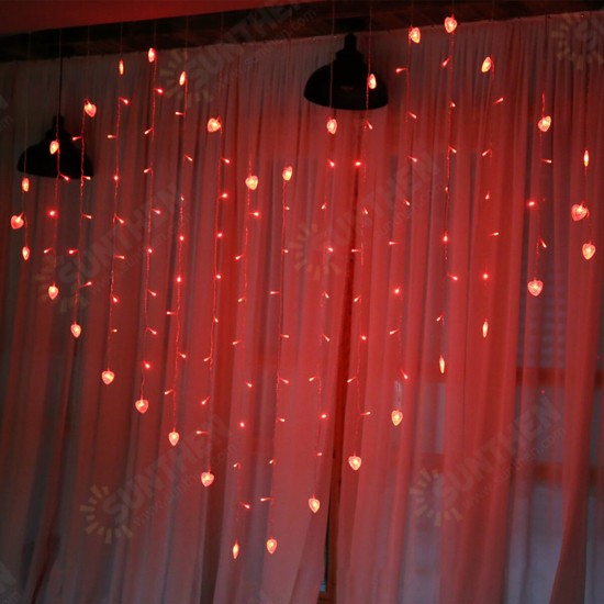 200X150cm LED Love/Butterfly Shape Curtain Lights String USB Powered Waterproof Wall Light Hanging Fairy Light Wedding Propose Marriage lamp Lighting 200X150cm LED Love/Butterfly Shape Curtain Lights String USB Powered Waterproof Wall Light Hanging Fairy Light Wedding Propose Marriage lamp Lighting