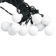 20LED 5M 16FT Solar String Ball Light Garden Decorative Lamp Outdoor Waterproof