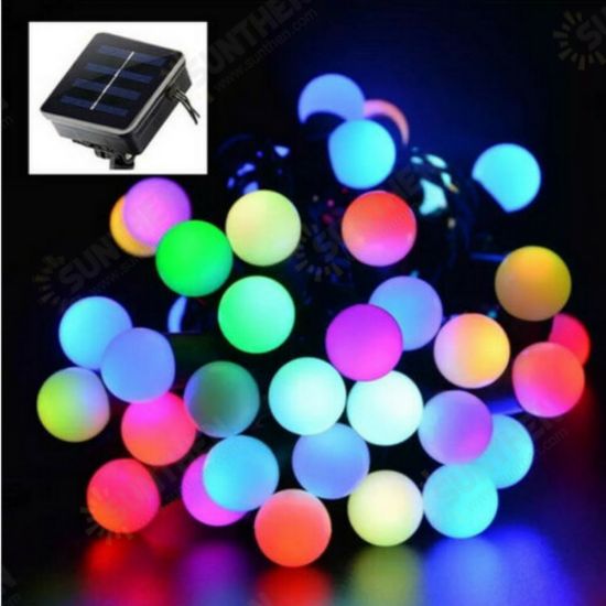 20LED 5M 16FT Solar String Ball Light Garden Decorative Lamp Outdoor Waterproof 20LED 5M 16FT Solar String Ball Light Garden Decorative Lamp Outdoor Waterproof
