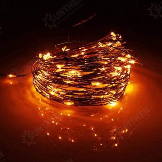 20M 200 LED Solar Powered Copper Wire String Fairy Light Xmas Party Decor 20M 200 LED Solar Powered Copper Wire String Fairy Light Xmas Party Decor